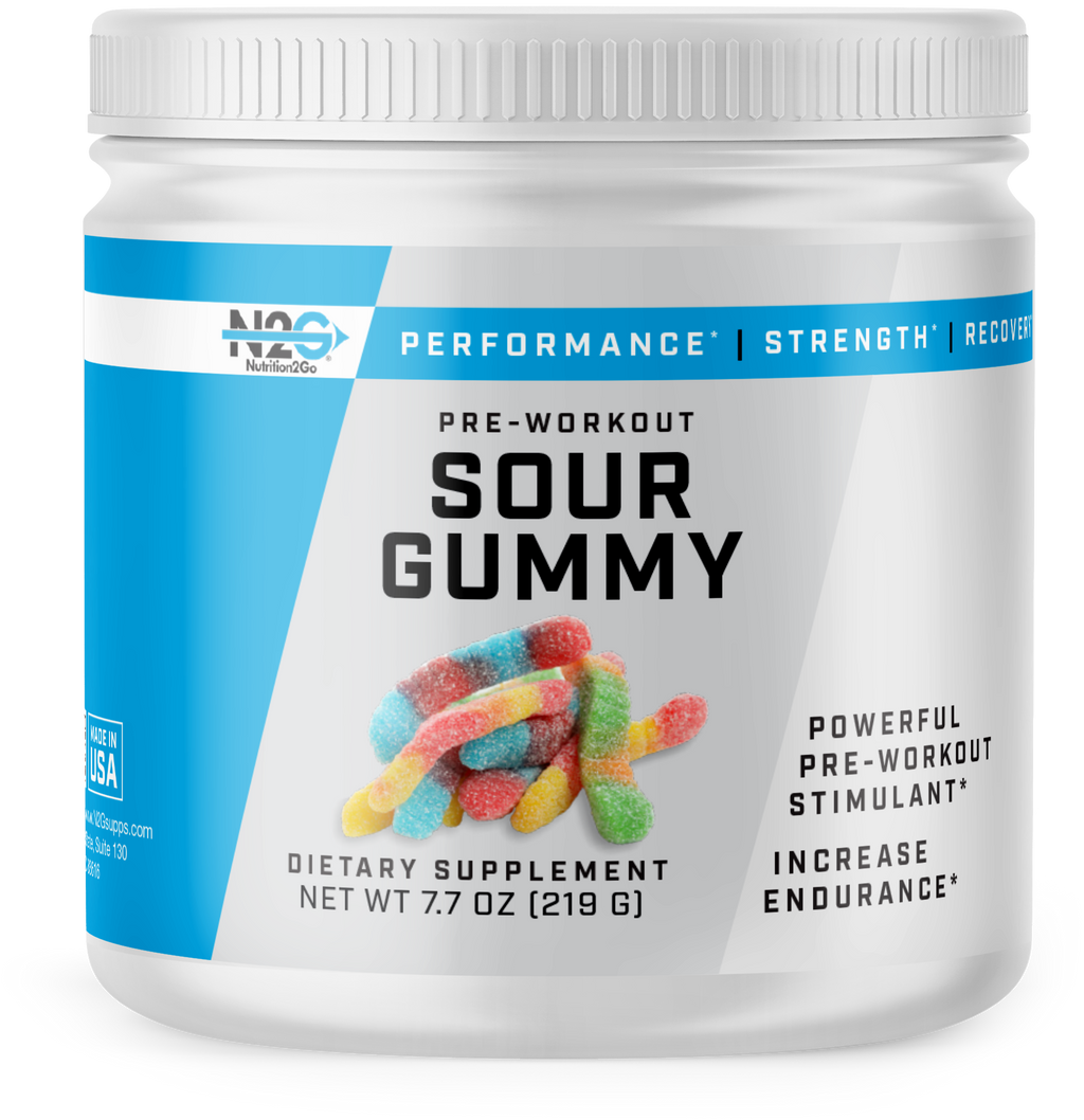 N2G Pre-Workout Sour Gummy