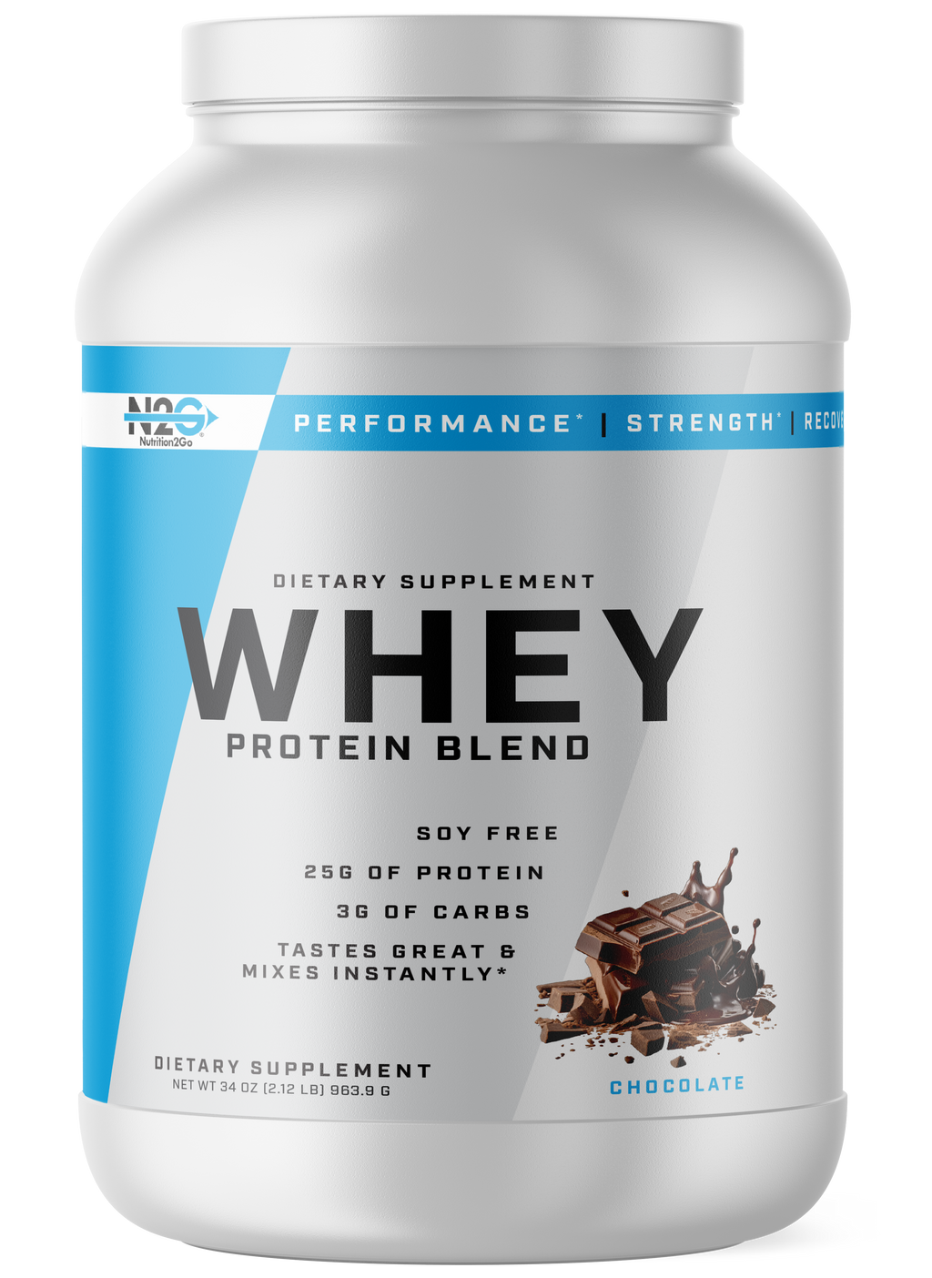 N2G Whey Protein Chocolate (Soy Free)