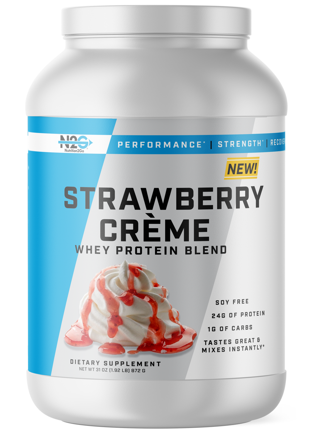 N2G Whey Protein Strawberry Crème