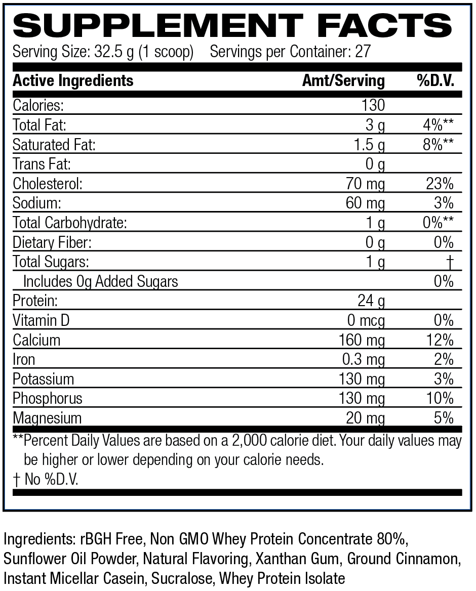 N2G Whey Protein Snickerdoodle