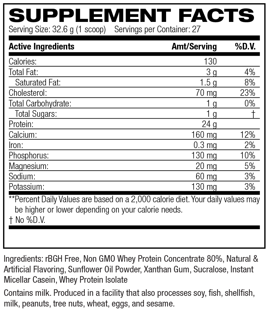 N2G Whey Protein Vanilla (Soy Free)
