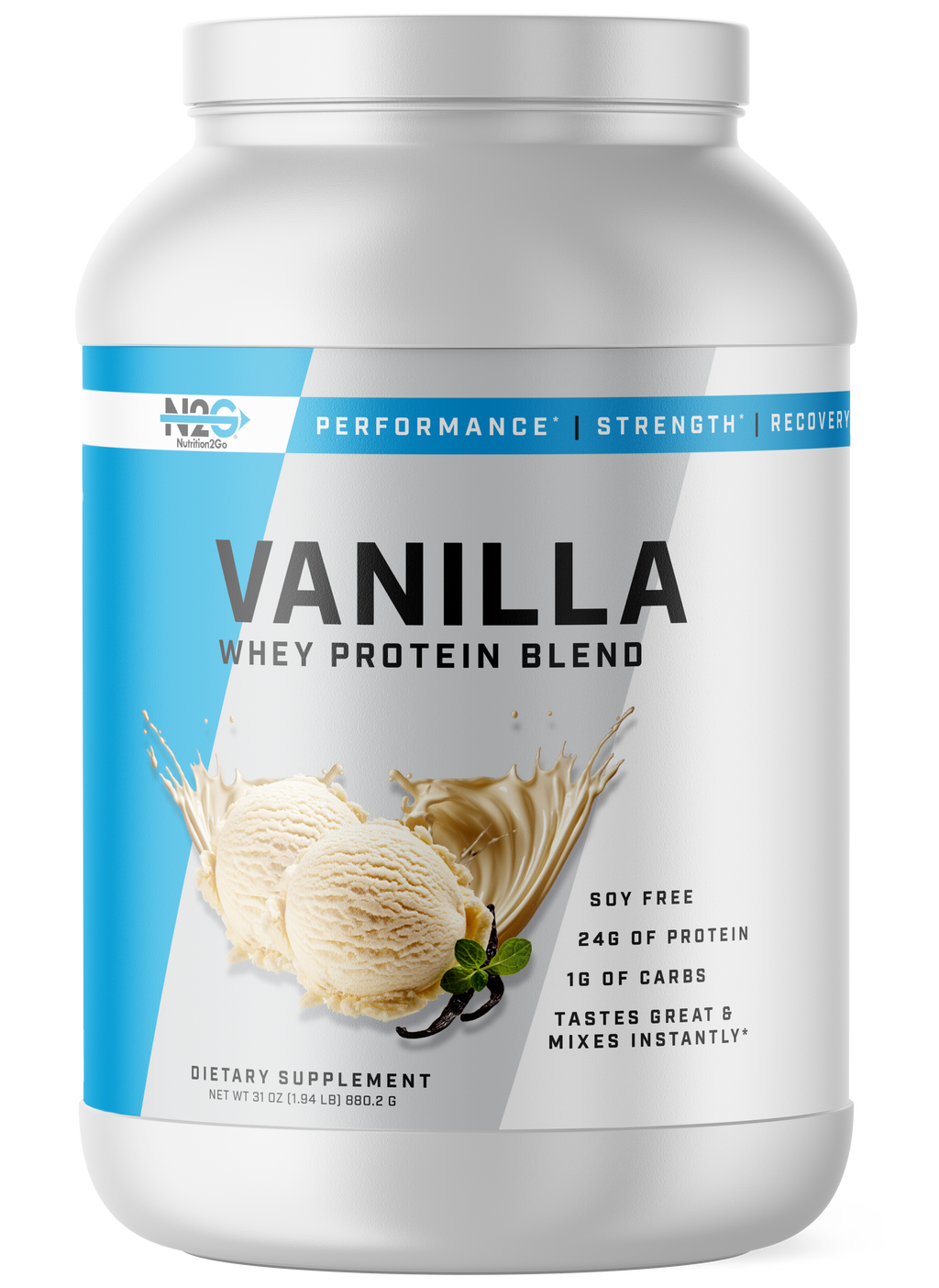 N2G Whey Protein Vanilla (Soy Free)